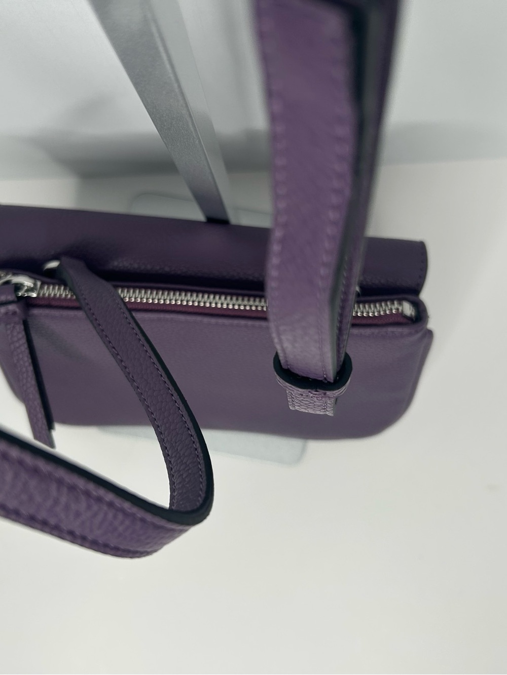 Calvin Klein Purple Arya Crossbody Bag - Picture 12 of 16